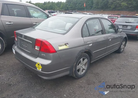 2005 Honda Civic Ex from USA, damaged, VIN 2HGES26715H543989